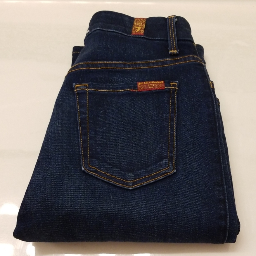 7 for all Mankind size 24 High Waist Skinny  jeans